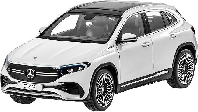 【メルセデス・ベンツ コレクション】純正 EQA (H243) デジタルホワイト 1/18 ミニカー