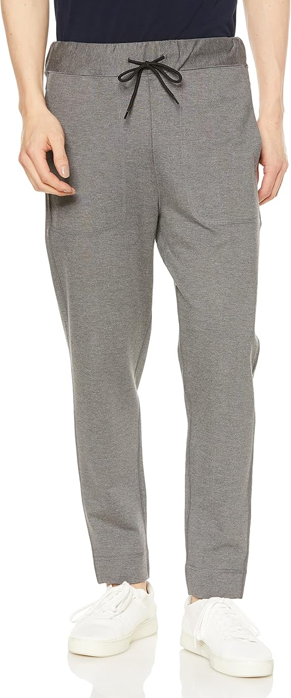 [ランバンオンブルー] カジュアルパンツ 高密度ジャージパンツ メンズ