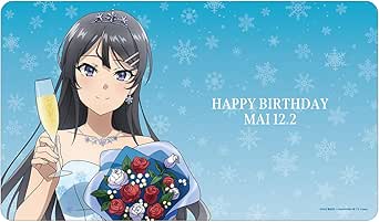 青春ブタ野郎はランドセルガールの夢を見ない 描き下ろし 桜島麻衣 桜島麻衣 バースデーver. マルチデスクマット