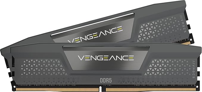 CORSAIR DDR5-6000MHz デスクトップPC用メモリ VENGEANCE DDR5シリーズ (PC5-48000) AMD EXPO メモリキット 32GB ブラック フレー [16GB×2枚] CMK32GX5M2E6000Z36