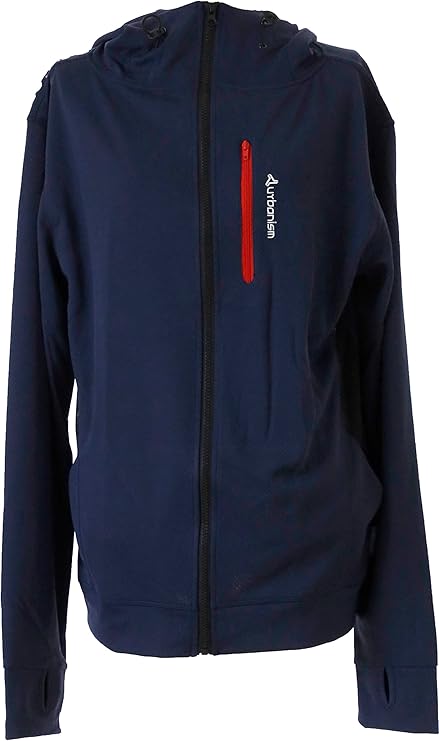 [アーバニズム] バグオフ BUG OFF バイク ジャケット マルチパーカー ネイビー L UNJ-098