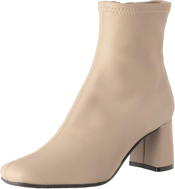 [メルモ] ファッションブーツ ストレッチショートブーツ7923