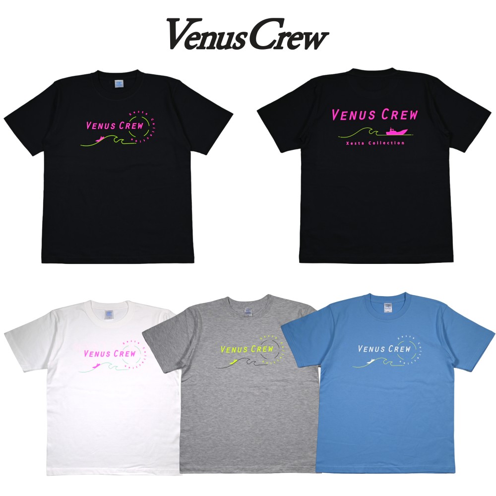 ゼスタ(XESTA) ビーナスクルー コットンTシャツ シップ (Venus Crew CottonTee SHIP) ブラック Lサイズ 907-3410